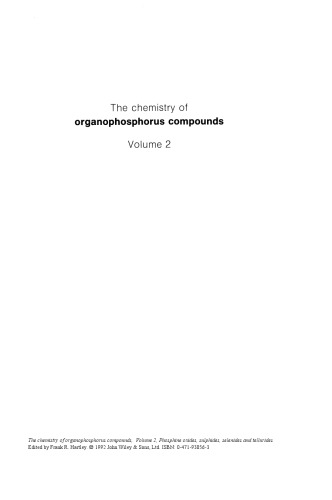 Organophosphorus Compounds (1992)