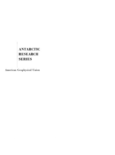 Polychaeta Errantia of Antarctica