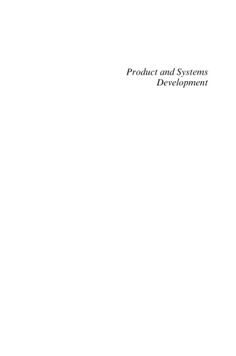 Product and Systems Development: A Value Approach