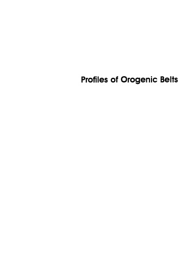 Profile of Orogenic Belts