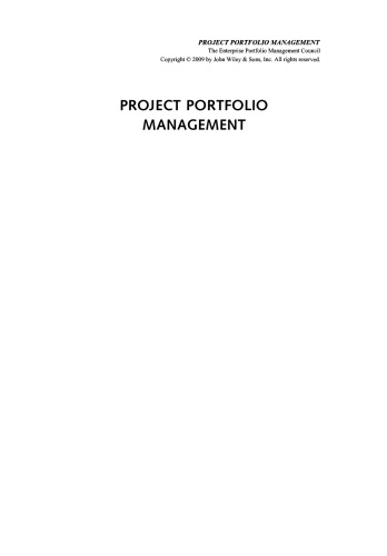 Project Portfolio Management: A View From the Management Trenches