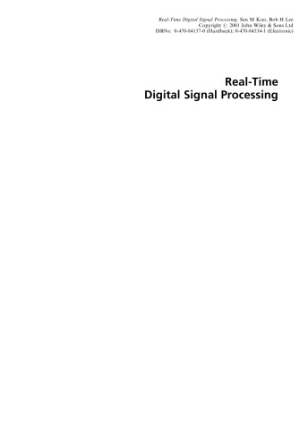 Real Time Digital Signal Processing: Implementations, Applications and Experiments with the TMS320C55X