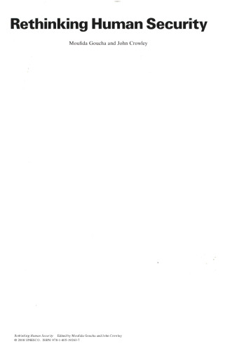 Rethinking Human Security