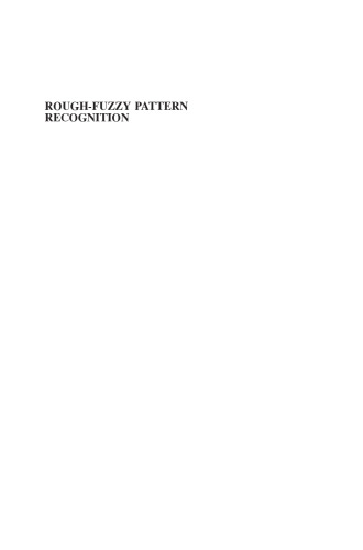 Rough-Fuzzy Pattern Recognition: Applications in Bioinformatics and Medical Imaging