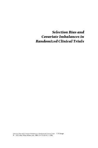 Selection Bias and Covariate Imbalances in Randomized Clinical Trials