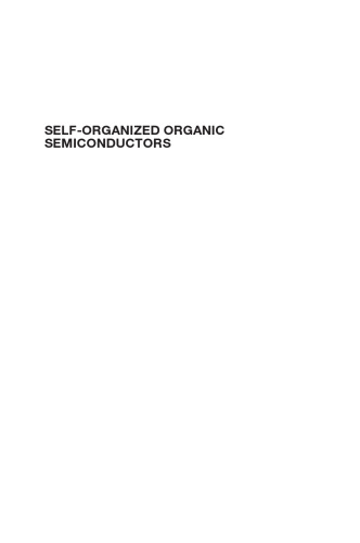 Self-Organized Organic Semiconductors: From Materials to Device Applications