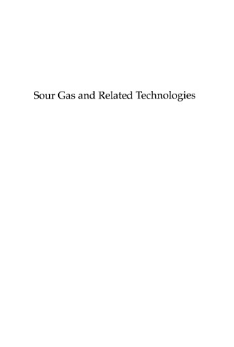 Sour Gas and Related Technologies