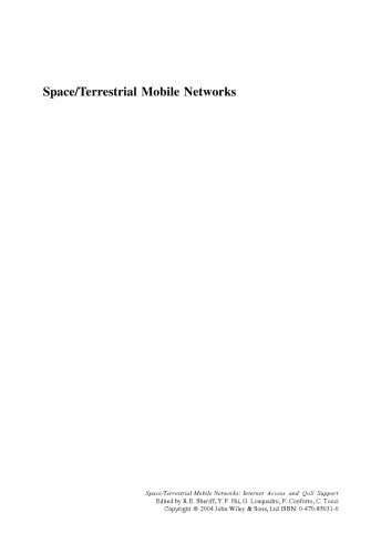 Space/Terrestrial Mobile Networks: Internet Access and QoS Support