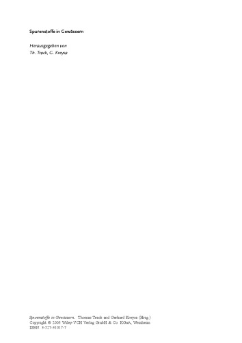 Spurenstoffe in Gewassern: Pharmazeutische Reststoffe und endokrin wirksame Substanzen