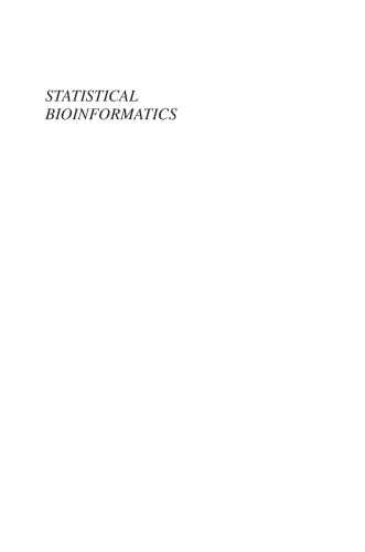 Statistical Bioinformatics: A Guide for Life and Biomedical Science Researchers