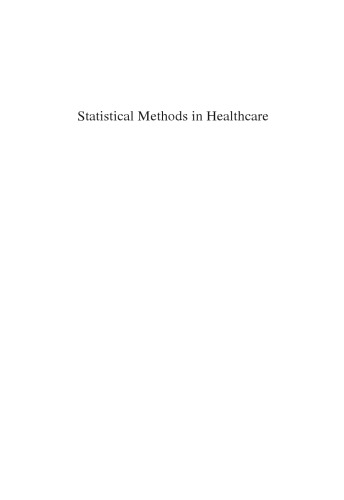 Statistical Methods in Healthcare