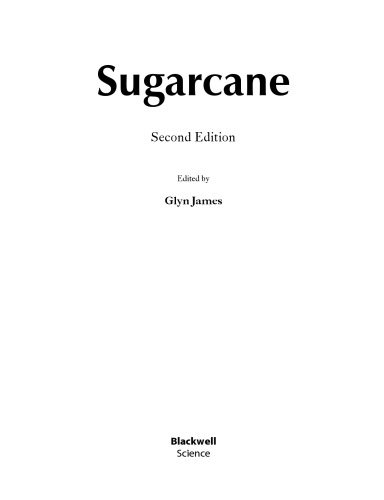 Sugarcane, Second Edition