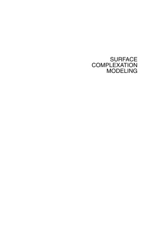 Surface Complexation Modeling: Gibbsite