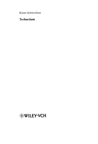 Technetium: Chemistry and Radiopharmaceutical Applications