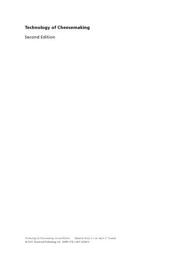Technology of Cheesemaking, Second Edition