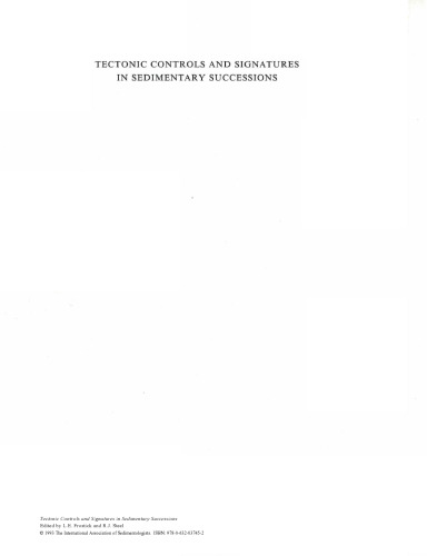 Tectonic Controls and Signatures in Sedimentary Successions