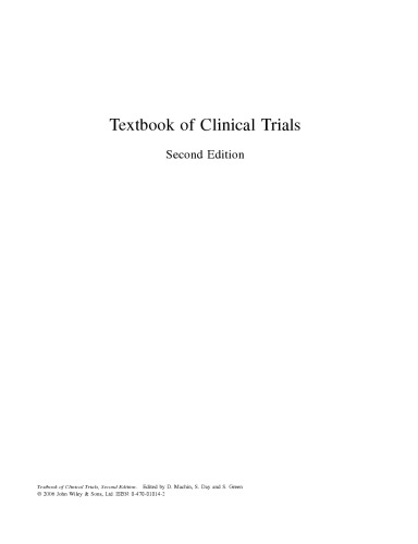 Textbook of Clinical Trials, Second Edition