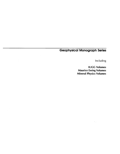 The State of the Planet: Frontiers and Challenges in Geophysics
