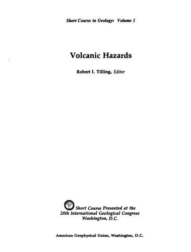 Volcanic Hazards