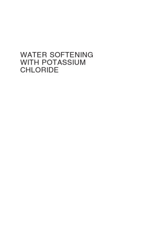 Water Softening with Potassium Chloride: Process, Health, and Environmental Benefits