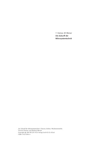 Die Zukunft der Mikrosystemtechnik: Chancen, Risiken, Wachstumsmärkte