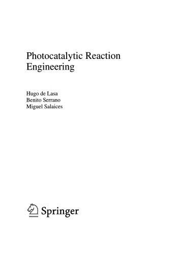 Photocatalytic Reaction Engineering