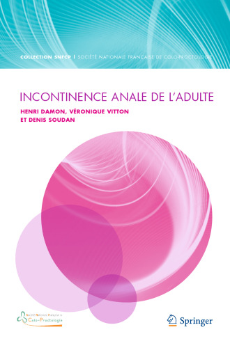 Incontinence anale de l’adulte