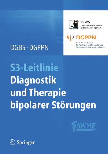 S3-Leitlinie - Diagnostik und Therapie bipolarer Störungen
