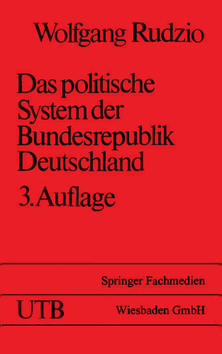 Das politische System der Bundesrepublik Deutschland: Eine Einführung