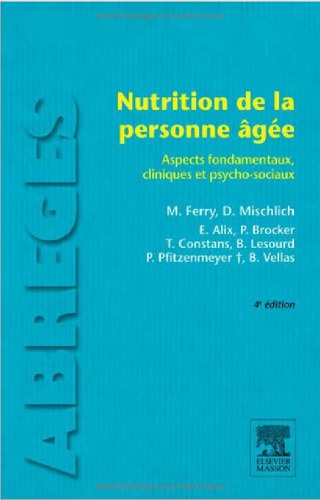 Nutrition de la personne âgée
