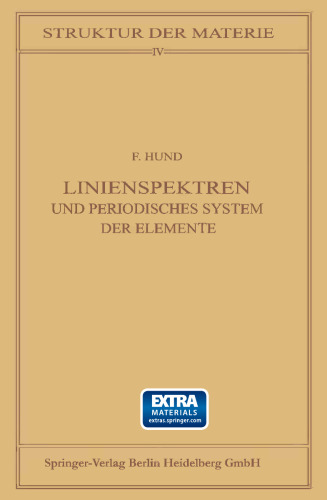 Linienspektren: Und Periodisches System der Elemente