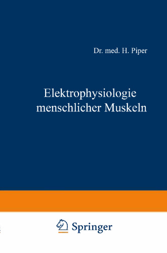 Elektrophysiologie menschlicher Muskeln