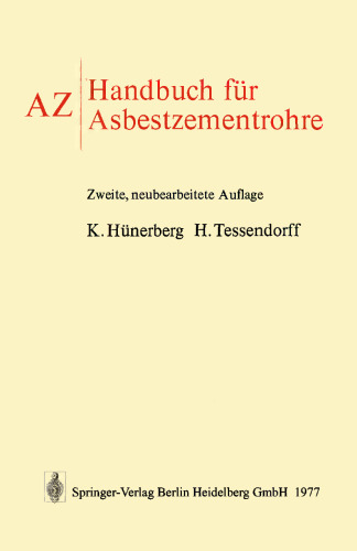 AZ Handbuch für Asbestzementrohre
