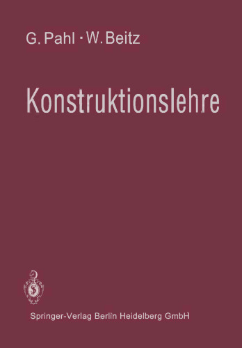 Konstruktionslehre: Handbuch für Studium und Praxis