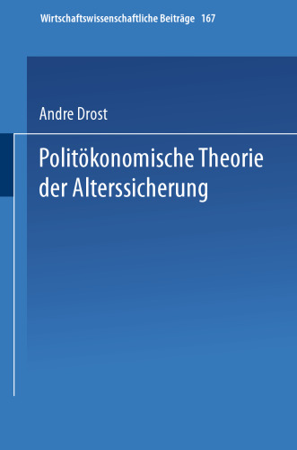 Politökonomische Theorie der Alterssicherung