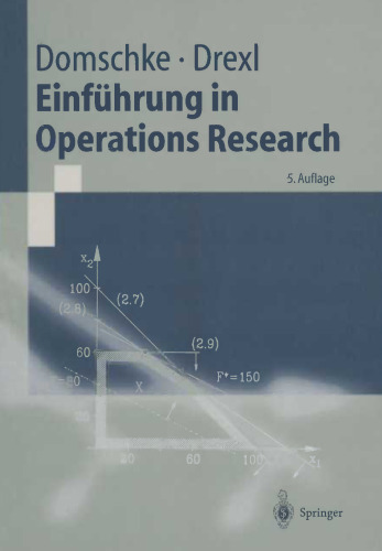 Einführung in Operations Research