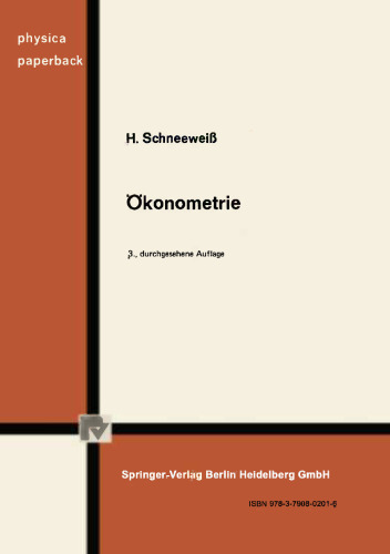 Ökonometrie