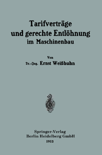 Tarifverträge und gerechte Entlöhnung im Maschinenbau