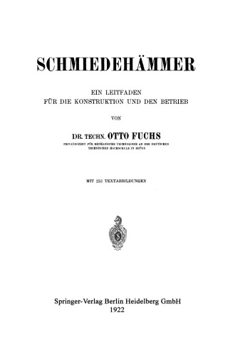 Schmiedehämmer: Ein Leitfaden für die Konstruktion und den Betrieb