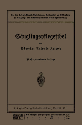 Säuglingspflegefibel