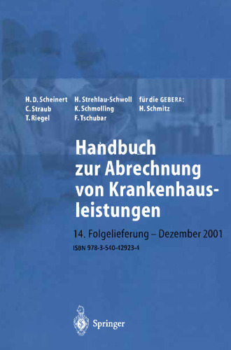 Handbuch zur Abrechnung von Krankenhausleistungen