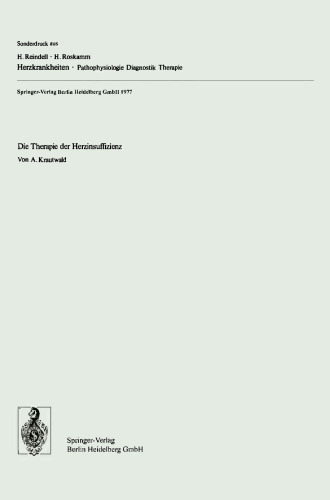 Die Therapie der Herzinsuffizienz