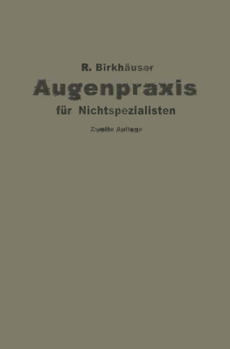 Augenpraxis für Nichtspezialisten