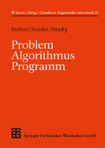 Problem Algorithmus Programm