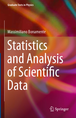 Statistics and Analysis of Scientific Data