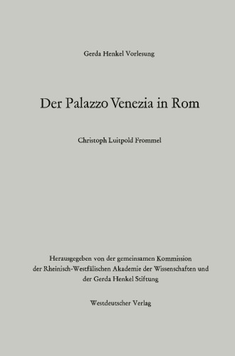 Der Palazzo Venezia in Rom