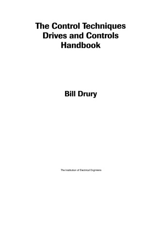 Control Techniques Drives and Controls Handbook