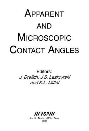 Apparent and Microscopic Contact Angles
