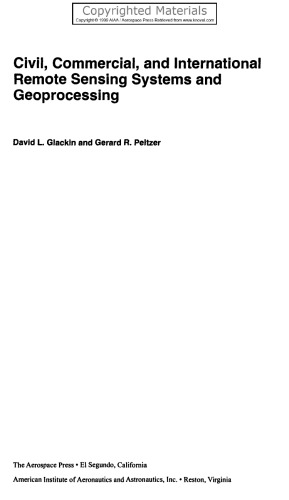 Civil, Commercial, and International Remote Sensing Systems and Geoprocessing