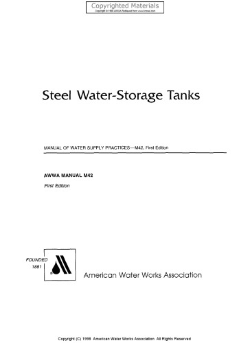 Steel Water-Storage Tanks